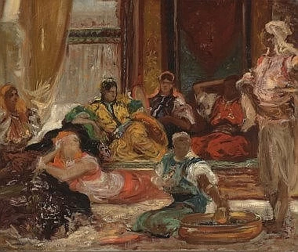 Jean - Joseph Benjamin, Constant, 111, Nell'harem